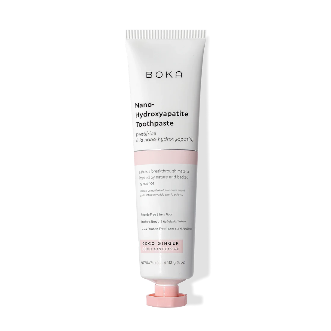 BOKA Coco Ginger — pasta do zębów bez fluoru, 113 g