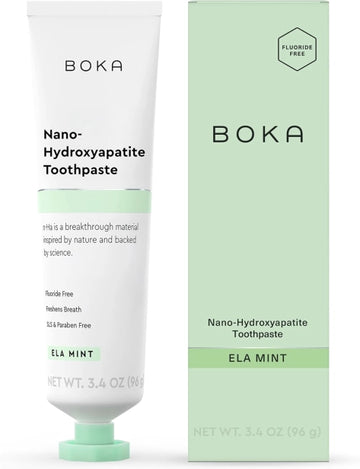 BOKA Ela Mint — pasta do zębów bez fluoru, 96 g