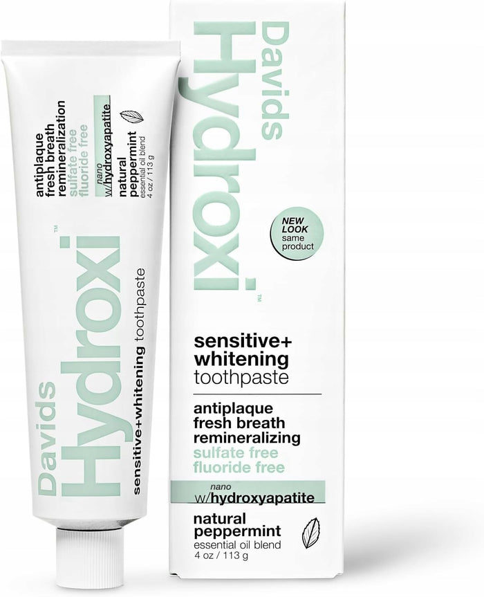 Davids Hydroxi — fluoride-free nano-hydroxyapatite toothpaste, 113 g