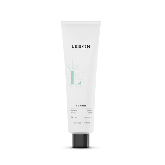 LEBON Le White — pasta do zębów, 75 ml (packshot producenta)
