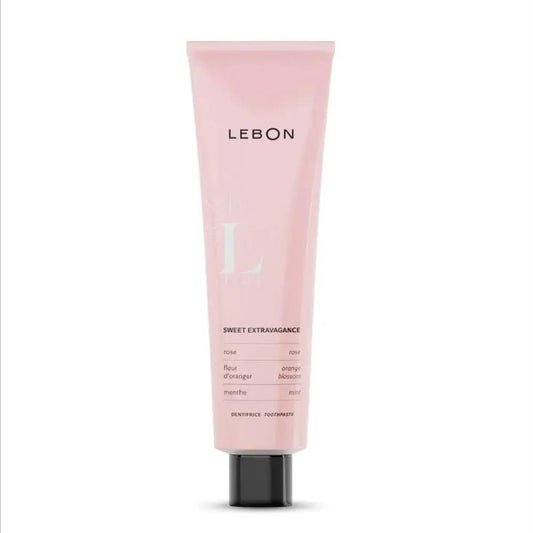 LEBON Sweet Extravagance — pasta do zębów, róża i kwiat pomarańczy, 75 ml