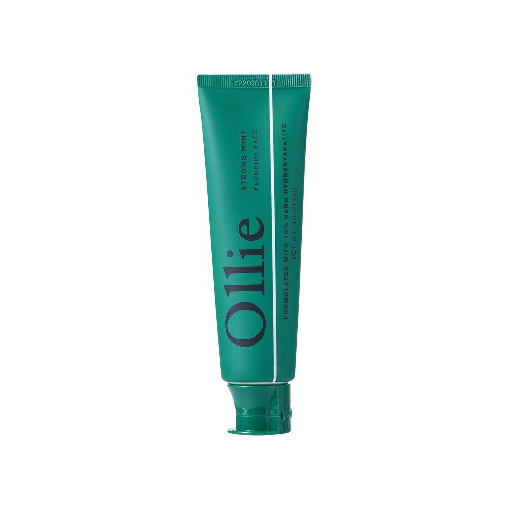 Ollie Strong Mint — pasta do zębów z 10% nano-hydroksyapatytem, 113 g